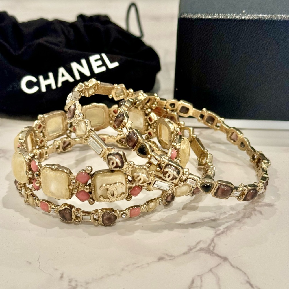 Chanel Pre-Fall 2012 “Paris-Bombay” Gripoix Bangles